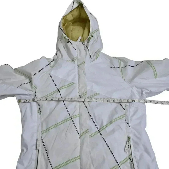 Columbia Ski Jacket Convert Snowboarding White Hood Size Medium - Picture 13 of 14